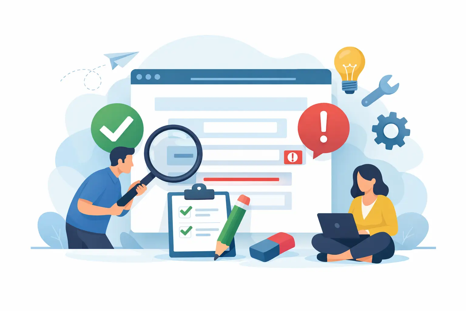 How to Reduce Errors in Browser Forms